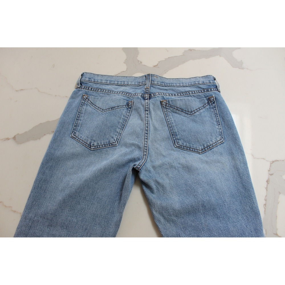 Derek Lam 10 Crosby Mila Mid-Rise Distressed Girlfriend Jeans Cropped Sz 29 - Picture 14 of 14